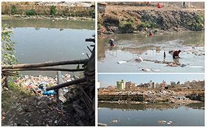 Balkhu riverside environment 