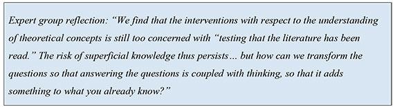 Vignette 1: Effective learners revise if things don’t work